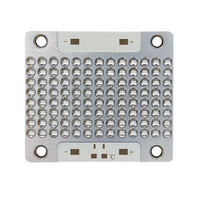 Ультрафиолетовый диод 51*45 мм 392W 385nm 395nm 405nm 15-18W/Cm2 LED Ультрафиолетовый модуль для печати Лепильное отверждение