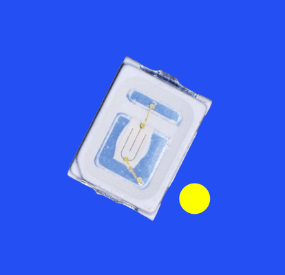 SMD LED Diode SMD2016 2.0x1.6mm Желтый цвет 590-595nm 2-4LM 120° Прозрачная линза
