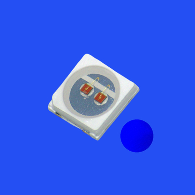 SMD3030 3.0x3.0 мм Синий цвет 460-470nm 1-2LM 120° Водное прозрачное объективное изображение PCT Bracket LED Chip