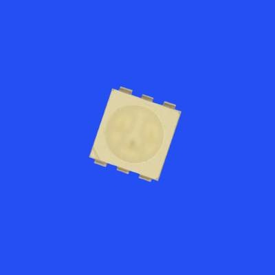 5050 RGB LED диод 5.0x5.0 мм сверхяркий 120 градусов 6 штифтов Диффузный объектив 0.3W SMD чип